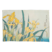 Katsushika Hokusai - Grasshopper und Iris