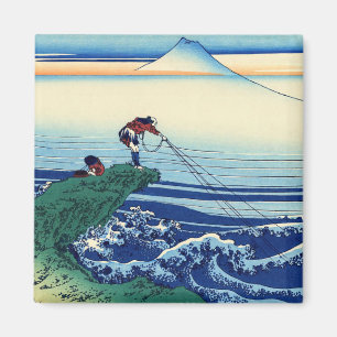 Katsushika Hokusai - Kajikazawa in der Provinz Kai Magnet