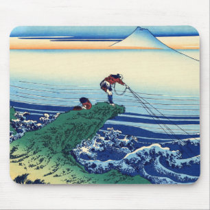 Katsushika Hokusai - Kajikazawa in der Provinz Kai Mousepad