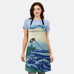 Katsushika Hokusai - Kajikazawa in der Provinz Kai Schürze