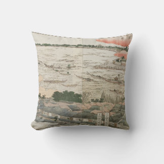 Katsushika Hokusai Kunstmalerei Kissen