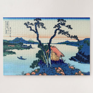 Katsushika Hokusai - Lake Suwa in der Provinz Shin Puzzle