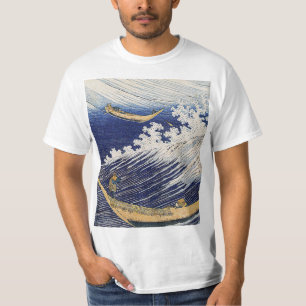 Katsushika Hokusai. Meereswellen T-Shirt