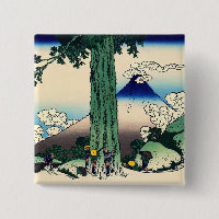 Katsushika Hokusai - Mishima-Pass in der Provinz K