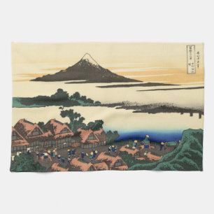 Katsushika Hokusai  Morgendämmerung in der Provinz Geschirrtuch