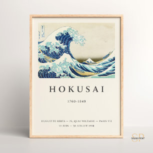 Katsushika Hokusai The Great Wave Art Print Poster