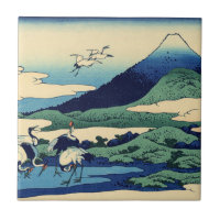 Katsushika Hokusai - Umegawa in der Provinz Sagami