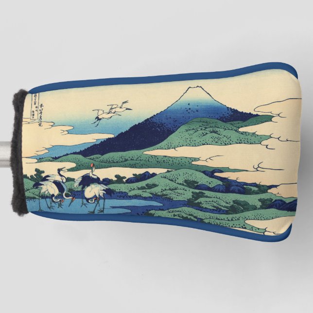 Katsushika Hokusai - Umegawa in der Provinz Sagami Golf Headcover (Vorderseite)