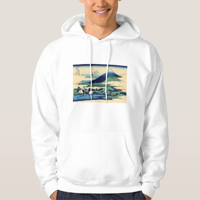 Katsushika Hokusai - Umegawa in der Provinz Sagami Hoodie (Vorderseite)