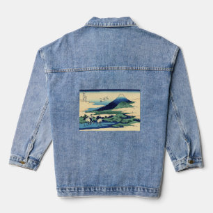 Katsushika Hokusai - Umegawa in der Provinz Sagami Jeansjacke