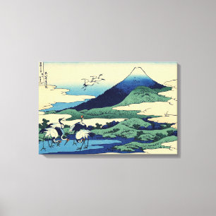 Katsushika Hokusai - Umegawa in der Provinz Sagami Leinwanddruck