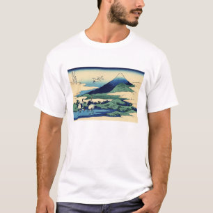 Katsushika Hokusai - Umegawa in der Provinz Sagami T-Shirt