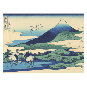 Katsushika Hokusai - Umegawa in der Provinz Sagami Tischdecke