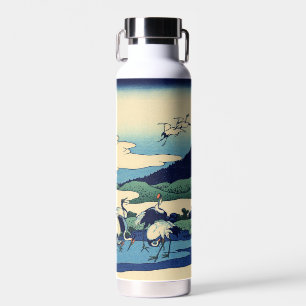 Katsushika Hokusai - Umegawa in der Provinz Sagami Trinkflasche