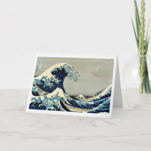 Katsushika Hokusai's The Great Wave off Kanagawa Karte