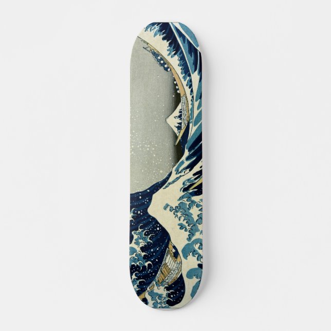Katsushika Hokusai's The Great Wave off Kanagawa Skateboard (Vorne)