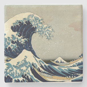 Katsushika Hokusai's The Great Wave off Kanagawa Steinuntersetzer