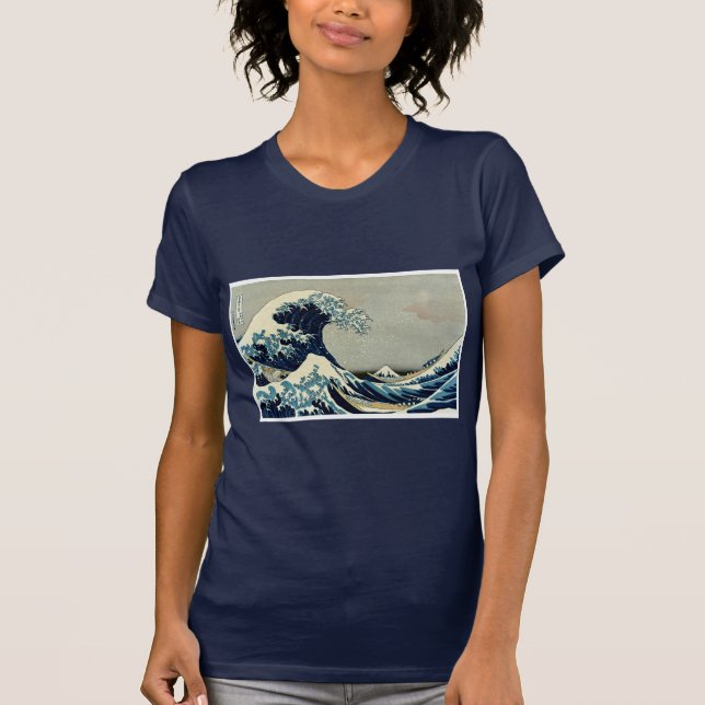 Katsushika Hokusai's The Great Wave off Kanagawa T-Shirt (Vorderseite)