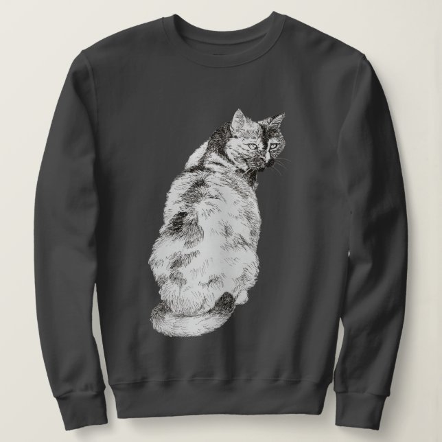 Katt Sweatshirt (Design vorne)