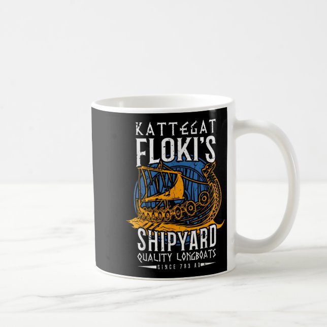 Kattegat Flokis Shipyard - Nordic Mythology &amp Kaffeetasse (Rechts)