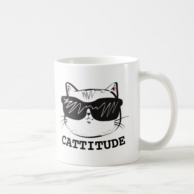 KATTITUDE KAFFEE MUGS KAFFEETASSE (Rechts)