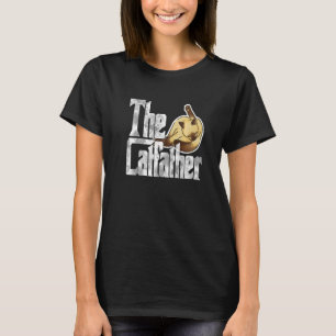 Katvater Vater Mafia Whiskers Male Daddy T-Shirt