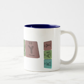 Katy als Kaliumastatin-Yttrium Zweifarbige Tasse