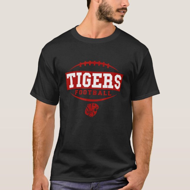 Katy Tigers Katy Texas Tigers Football 1 T-Shirt (Vorderseite)