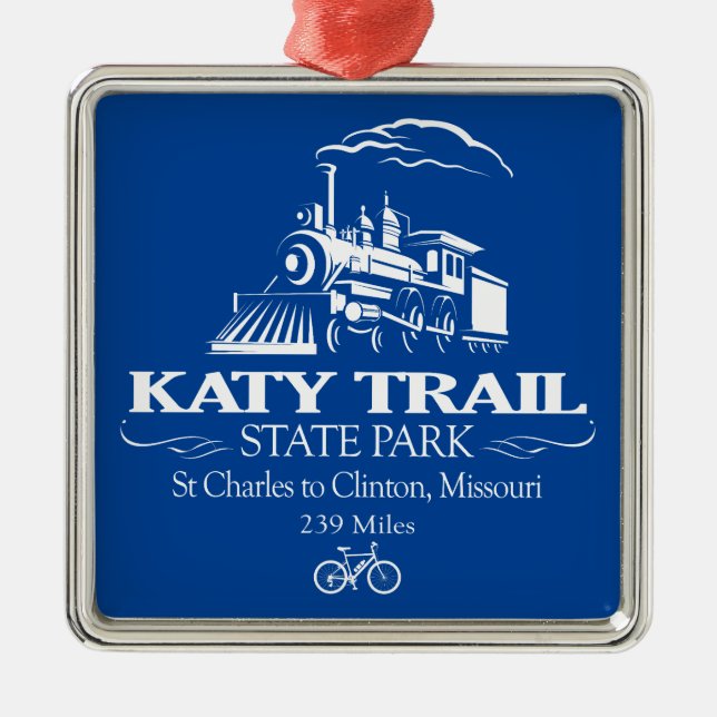 Katy Trail SP (RT) Ornament Aus Metall (Vorne)