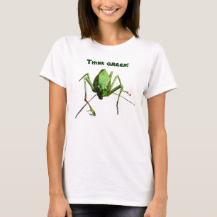 Katydid-Denke ökologisch T-Shirt