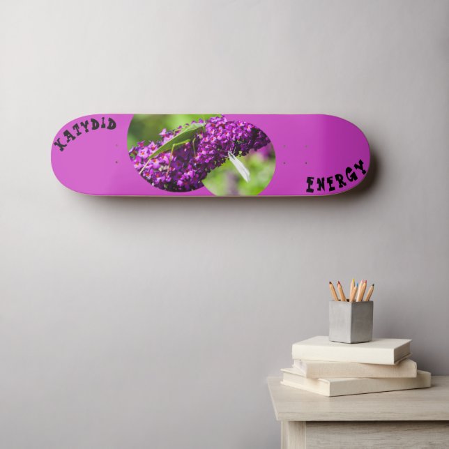 Katydid Energy Skateboard (Wandkunst (Horz))