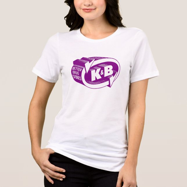 Katz & Bestoff "K&B" 1960er Tri-Blend Shirt (Vorderseite)