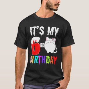Katz es mein 6. Geburtstag für Jungs Mädchen Fraue T-Shirt