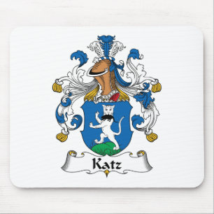 Katz Familienwappen Mousepad
