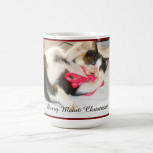 Kätzchen-Andenken-Foto-Text, Schneeflocke, Anpasse Kaffeetasse