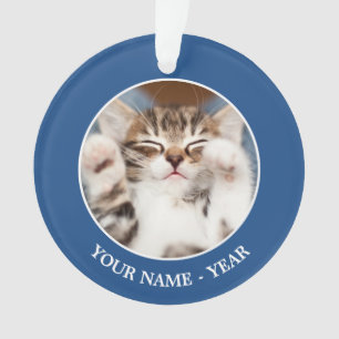 Kätzchen auf meinem Schoss Ornament