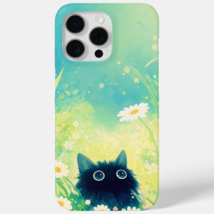Kätzchen-Blumen-Rückzugsort Case-Mate iPhone Hülle