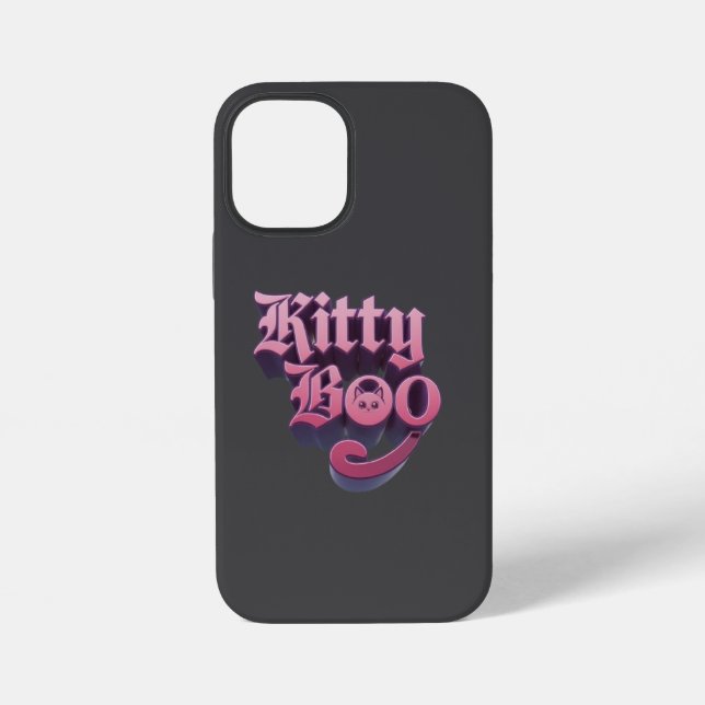 Kätzchen Boo iPhone Hülle (Rückseite)