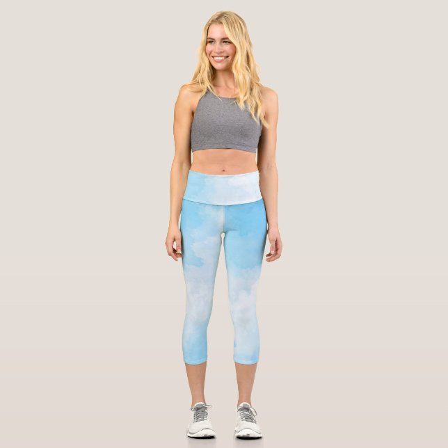 Kätzchen Capri Leggings (Vorderseite)