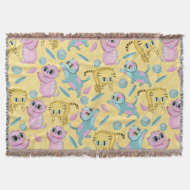 Kätzchen Decke (Vorderseite)