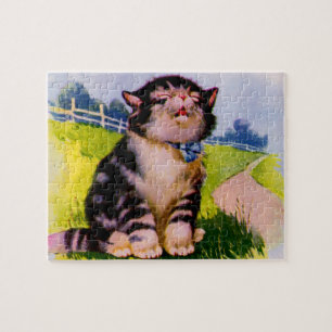 Kätzchen der 30er Jahre Puzzle