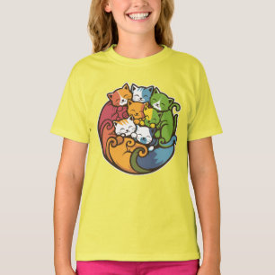 Kätzchen Funny Niedlich Cat Lover T-Shirt