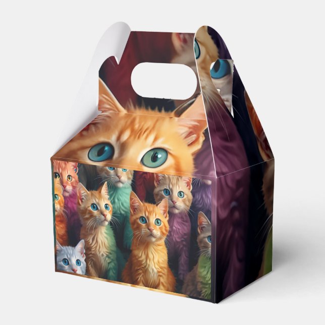 KÄTZCHEN GESCHENKSCHACHTEL (Vorderseite)