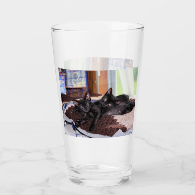 Kätzchen Glas (Vorderseite)