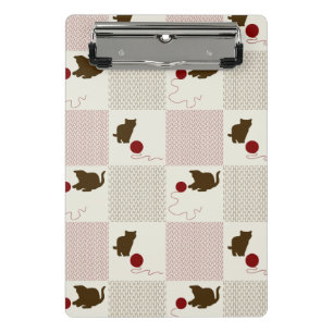 Kätzchen-Hintergründe Mini Klemmbrett