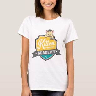 Kätzchen-HochschulWappen T-Shirt