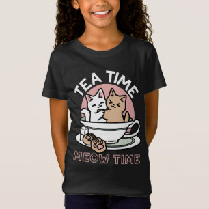 Kätzchen im Pokal knuddeln - Adorable Tea Time T-Shirt