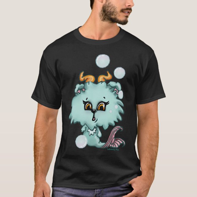 Kätzchen ist ein bisschen fischig T-Shirt (Vorderseite)