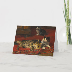 Kätzchen Julius Adam the Younger Karte