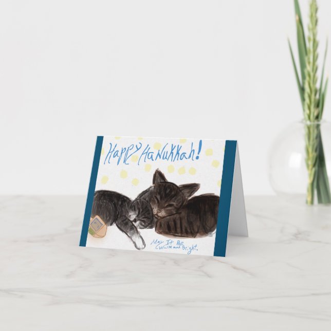 Kätzchen Karte (Vorderseite)